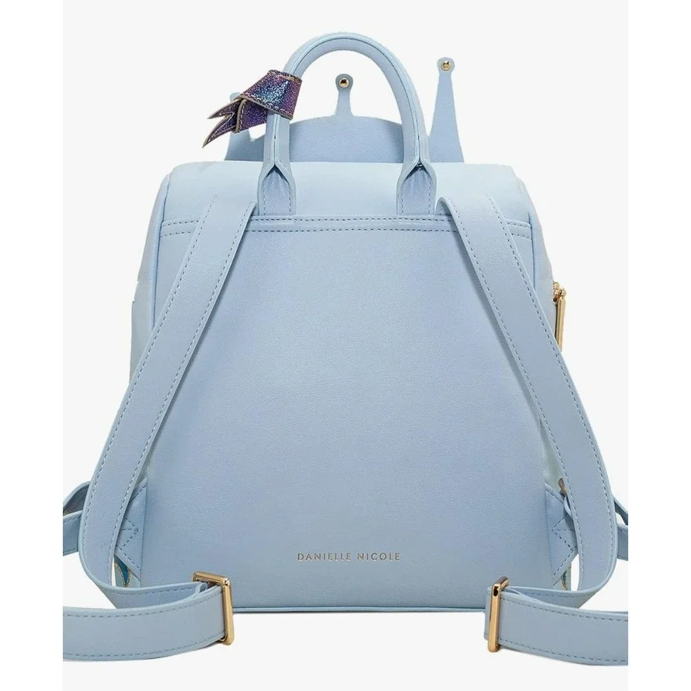 Disney Danielle Nicole Cinderella Castle Mini Backpack Blue Pink NCDB0160 NEW - Picture 4 of 8